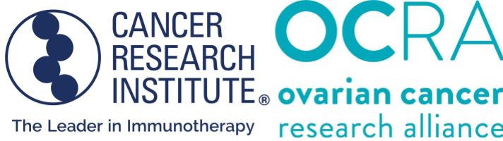 Cancer Research Institute (CRI) and Ovarian Cancer Research Alliance (OCRA)